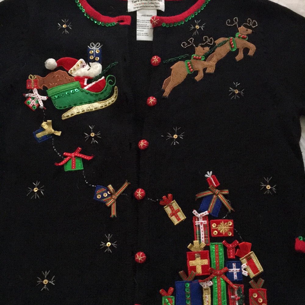 Ugly  Christmas Sweater. Size women’s large.